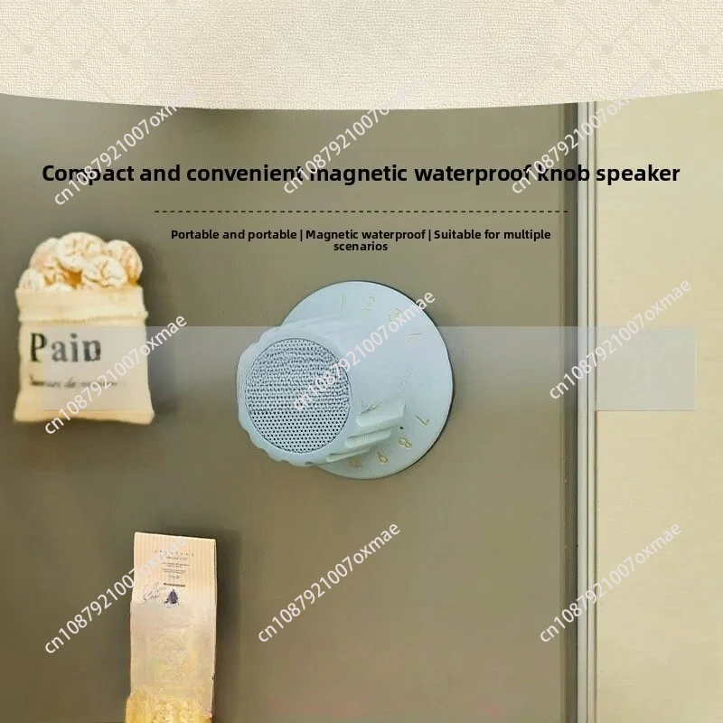 

Bluetooth audio, magnetic suction and waterproof speaker, high sound quality home mini wireless player