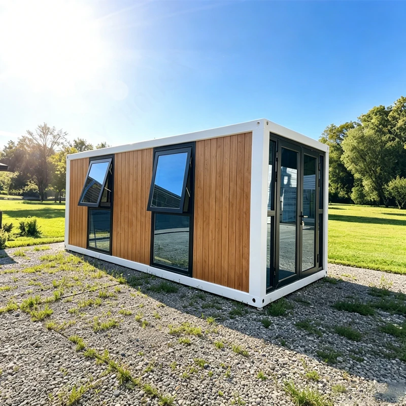 Australia Standard Square Folding Container Office Building Cyclonic Wind Resistant Fast Install Steel Sandwich Panel 20FT/40FT