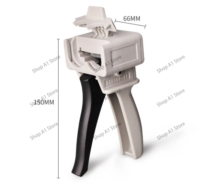 100Ml labor-saving ab manual glue grab  tool two-component PP material glue barrel  gun industrial glue gun 1:1