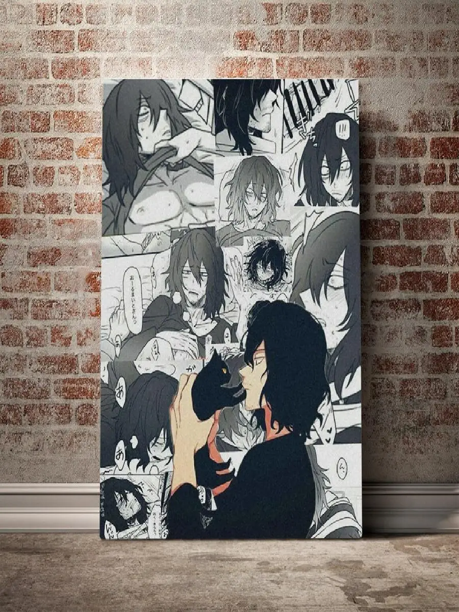 Shota Aizawa My Hero Academia Anime Poster Prints  Canvas Painting Wall Art Decor for Living Room Bedroom Study  Home Decoration