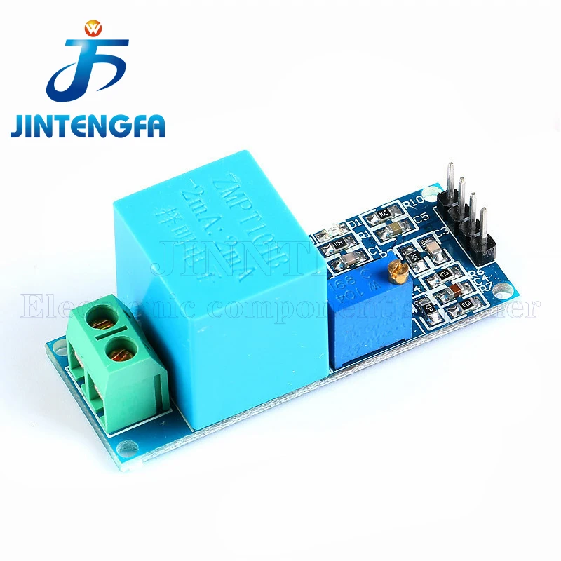 Active Single Phase Voltage Transformer Module AC Output Voltage Sensor Mutual Inductance Amplifier for Arduino Mega ZMPT101B