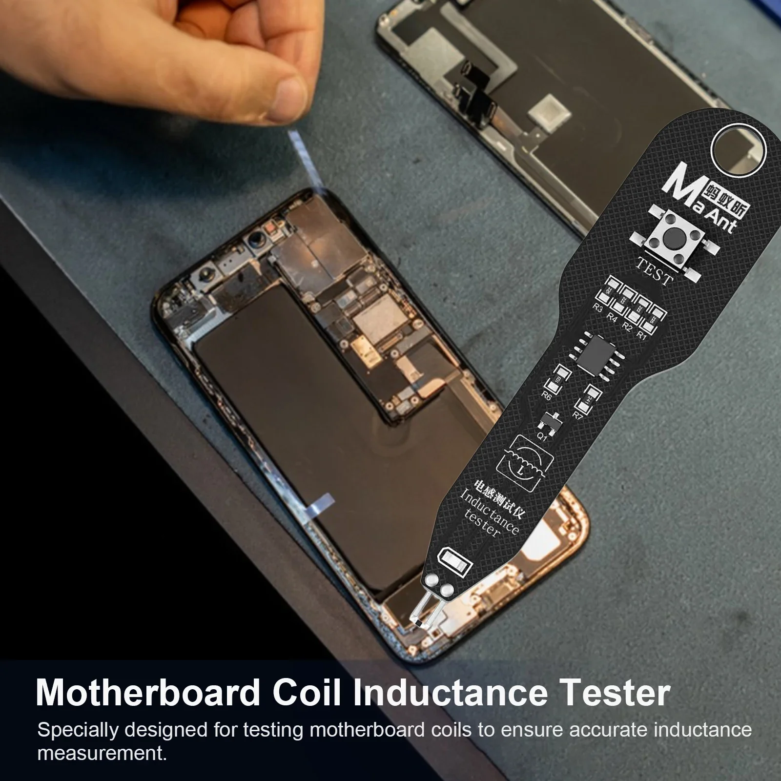 أداة الحث الكهرومغناطيسي عالية الدقة أداة فحص الأخطاء السريعة خفيفة الوزن لإصلاح اللوحة الأم للهاتف المحمول #4