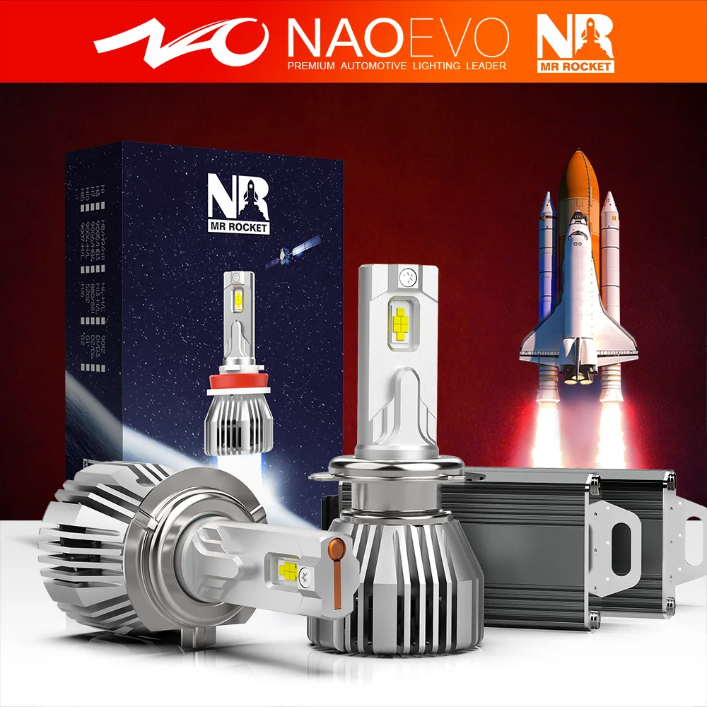

NAOEVO NR H7 Led Headlight Bulb 110W Car Headlamp H11 CANBUS H1 H3 Automobile Light HB3 HB4 5202 9005 9006