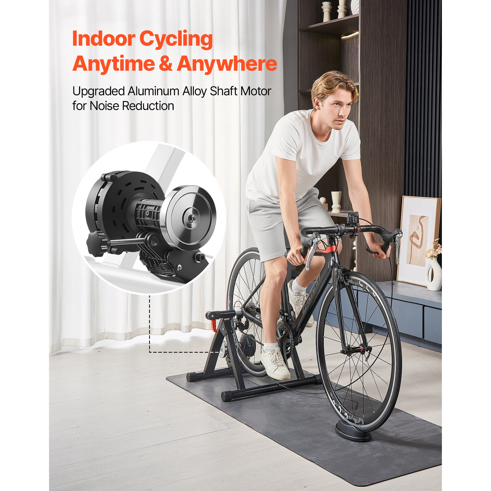 SucceBuy Bike Trainer dengan 6 - Bike Trainer Front Wheel Riser Block ulasan dan harga