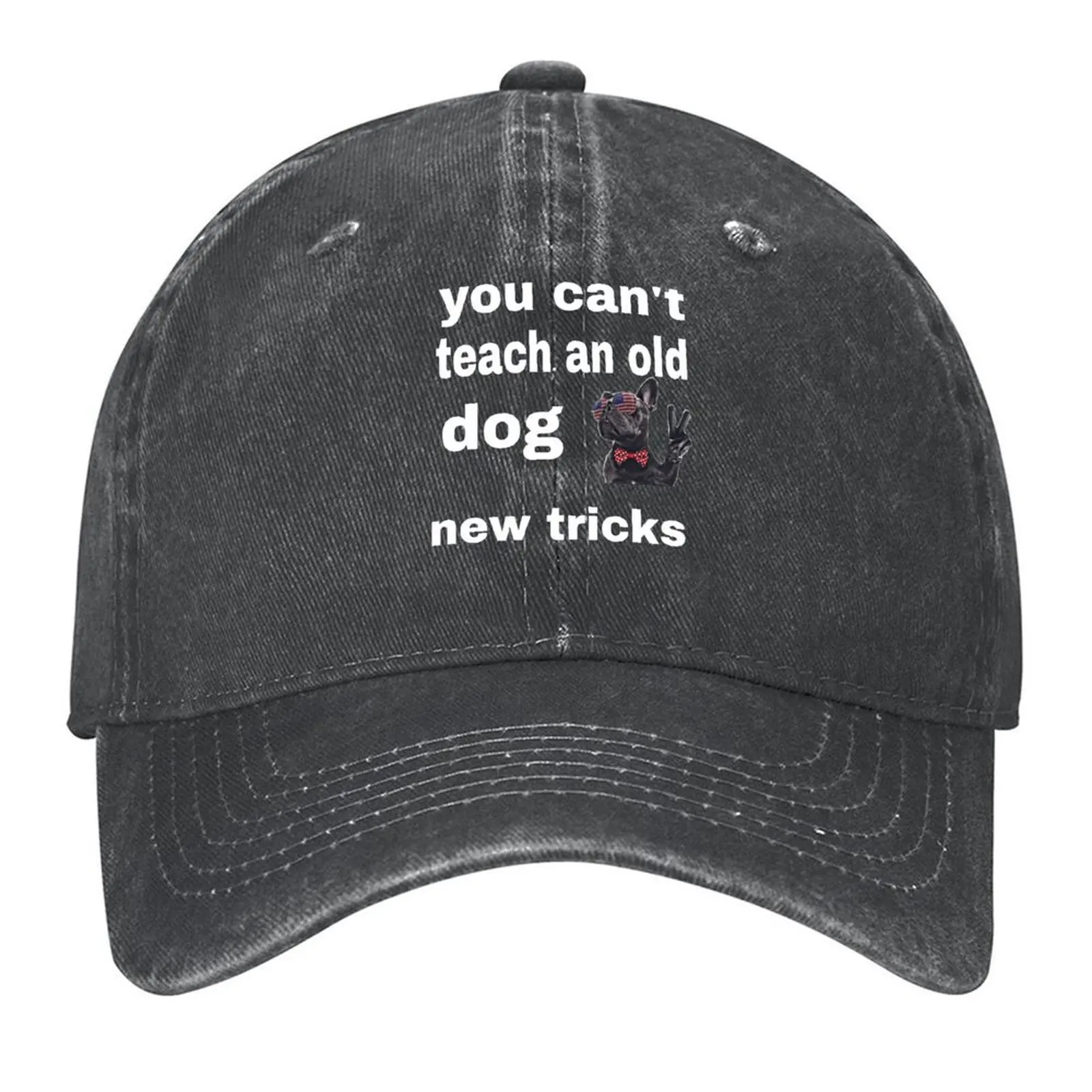 

you can"t teach an old dog new tricks. Baseball Cap Bobble Hat Hip Hop Sunscreen Golf Cap Woman Men's