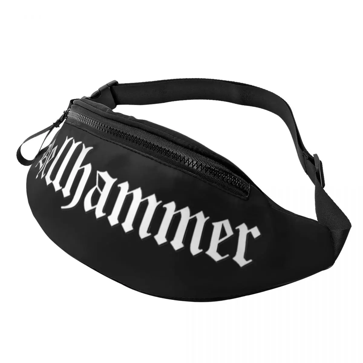 Hellhammer Satanic Rates Dumpling Bags Merch For Unisex Trendy Death Metal Retro 80s Belt Bag