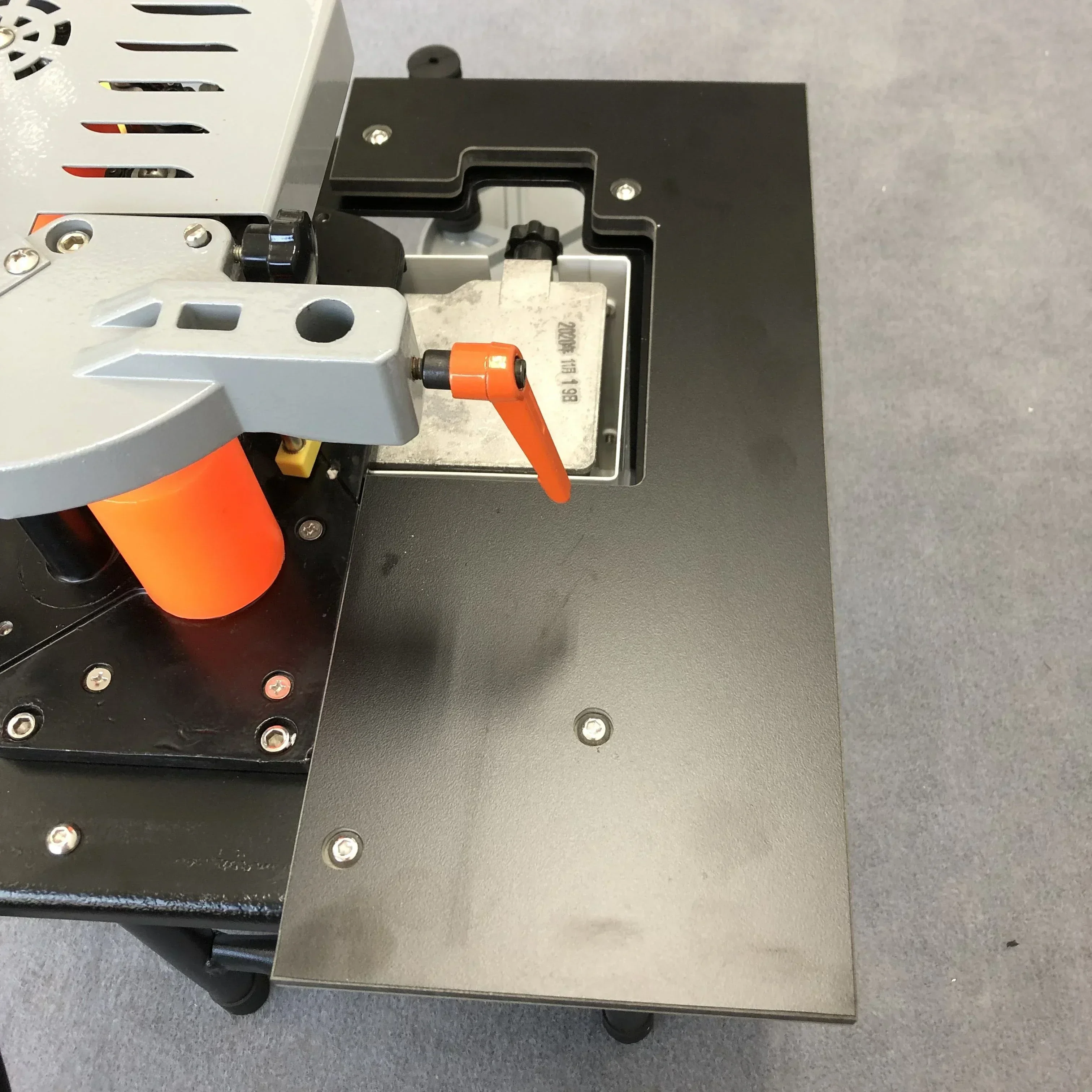 

EU RU Manual Edge Banding Machine Double Side Gluing Portable Edge Bander Woodworking Edge 220V 1200W Banding Machine Hot sales