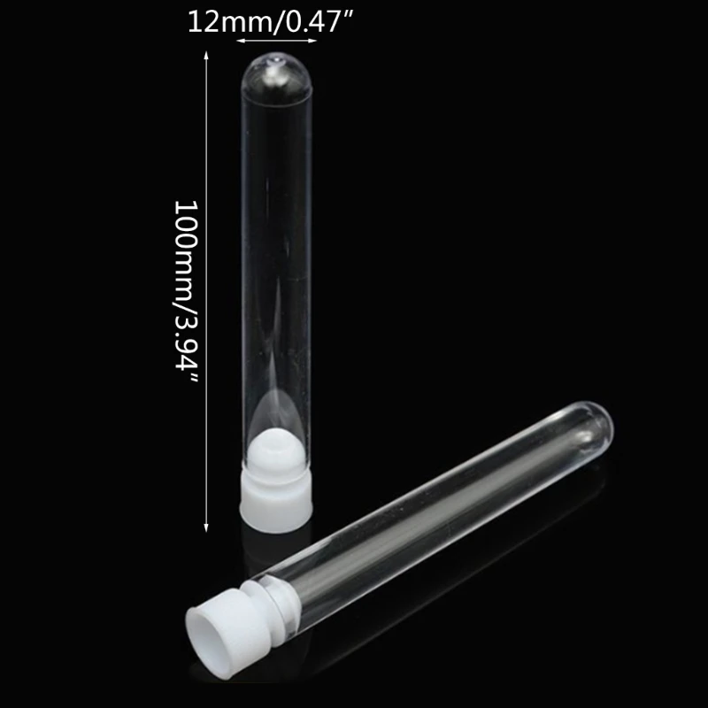 50 Cái/gói Bộ Ống Ly Tâm Trong Suốt Có Nắp Chống Rò Rỉ Lý Tưởng Cho Học Sinh Giáo Viên Trường Thí Nghiệm