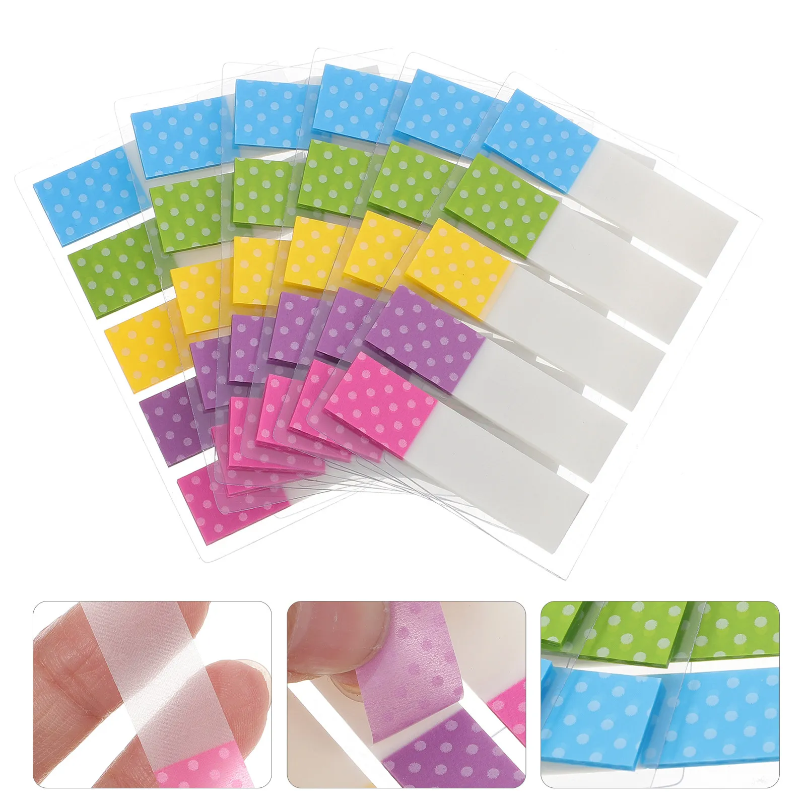 

Набор из 6 упаковок: Цветные индексные закладки-стикеры для страниц, маркеры для книг, принадлежности для аннотаций для студентов, учителей, офиса, дома, а также для домашних животных