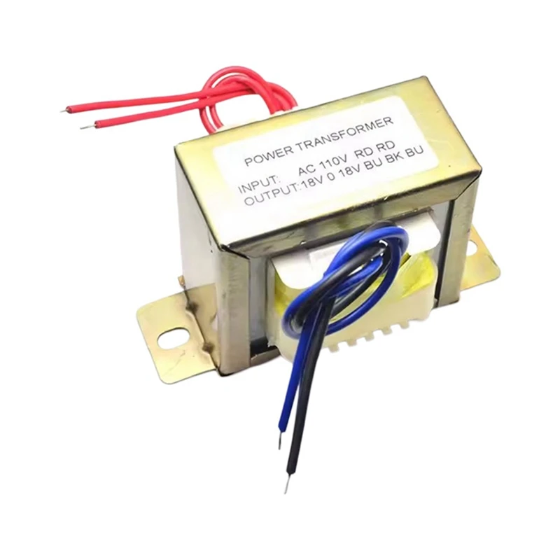 

A01F-Power Transformer Dual AC 18V 50W EI Transformer In Optional For Preamplifier 2.1 Amplifier Tone Board A