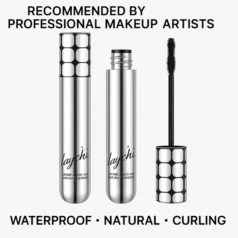 Smudge-Proof Lengthening Mascara Long Lasting Waterproof Curling Mascara Volumizing Easy Removal Fiber Filling Mascara