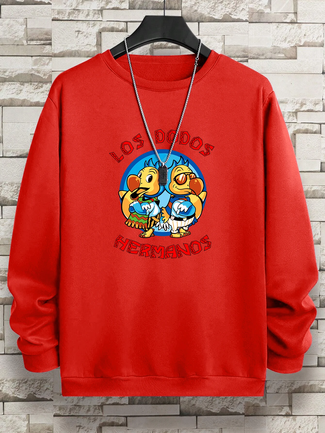 Los Pollos Hermanos Printing Men Hoodie Fleece Warm Breathable Crewneck Sweatshirt Winter Comfortable Pullover Man Woman Clothes