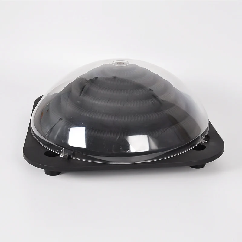 Manufacturer Wholesale Outdoor Swimming Pool PVC Cover Inflatable Heater with Connector Dome Solar Heater