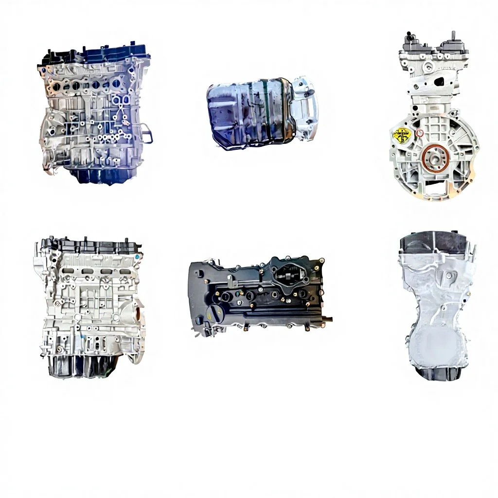 

Старая версия двигателя G4KJ Long Block 2.4L для Hyundai IX45 2016-2020, сборка двигателя 21101-2GK41 с балансирным валом