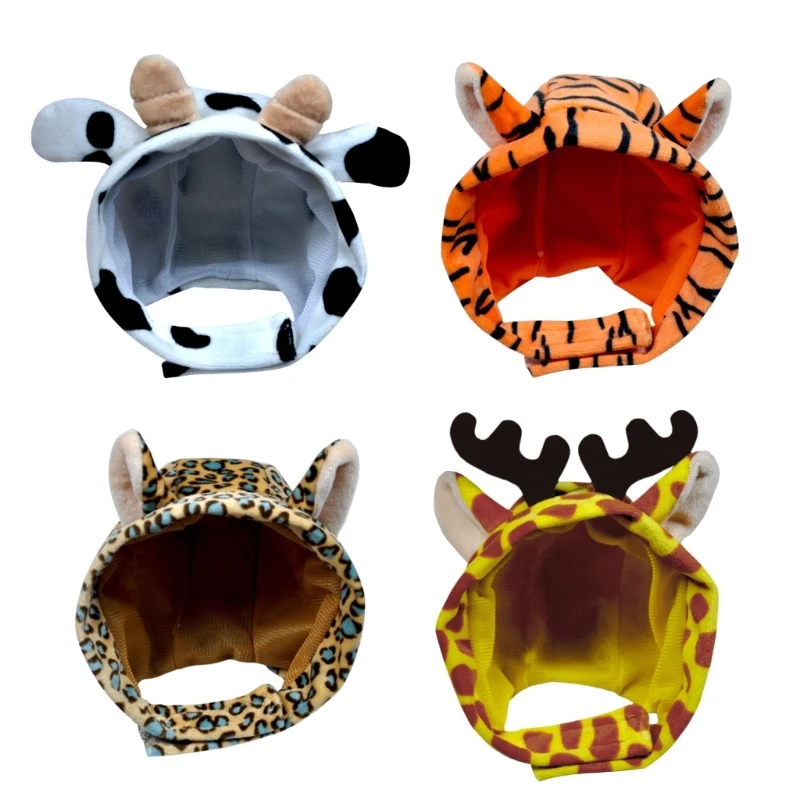 Hat Pet Warm Caps Adjustable Headwear Animal for Cats Puppy Kitten