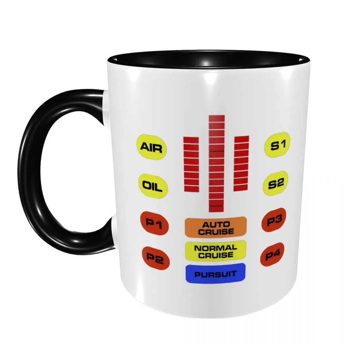 Kitt Voice Box Knight Rider Mug Funny Ceramic Coffee Cups Tea Mugs Milk Cup Drinkware Gift for Friends