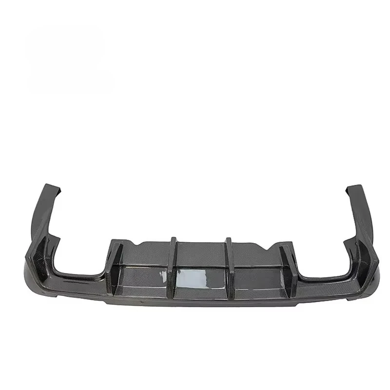 

Big Fin Style Carbon Fiber Rear Bumper Diffuser Lip for Dodges Challenger Hellcat 2015 to 2019