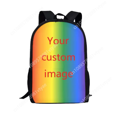 

Custom Your Photo Backpack Super Star Singer Anime Travel Backpacks Boy Casual High School Bags Custom Large Rucksack