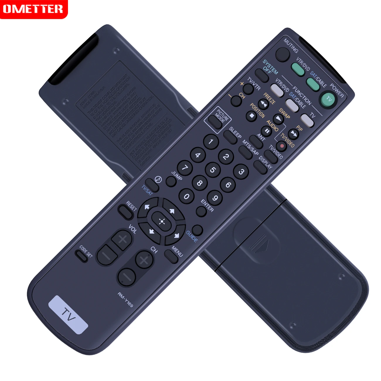 For SONY TV 141838411 (RM-Y169) REMOTE CONTROL