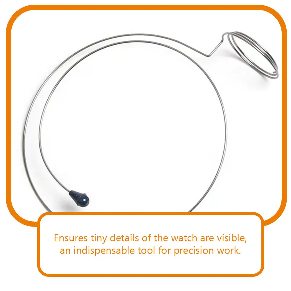 1Set Comfortable Headband Loupe Magnifier for Watch Repair Jewelry Inspection Craftsmanship Electronics Pcb Coins Stamps