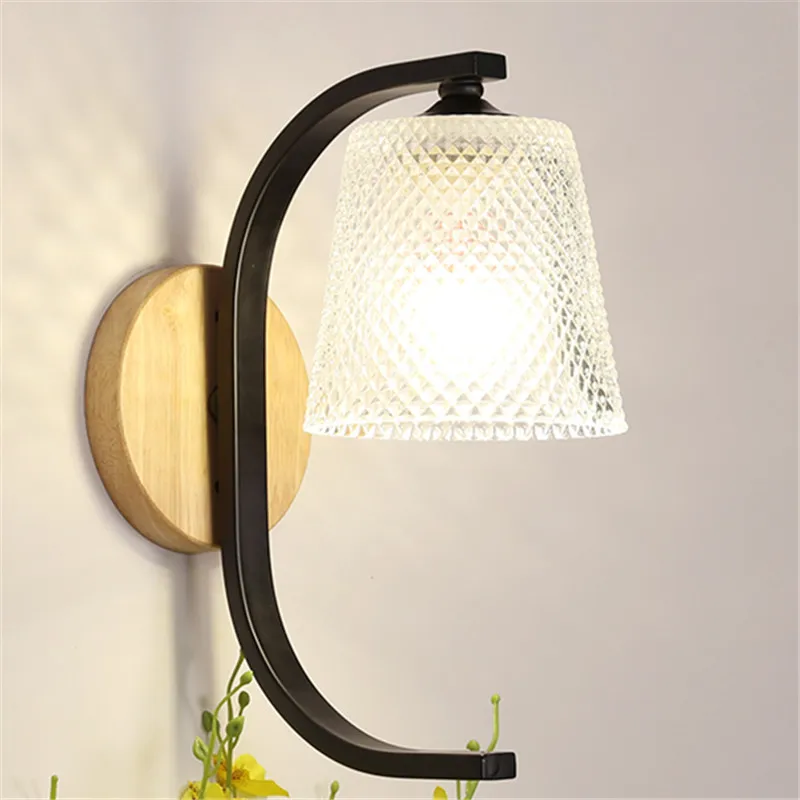 Nordic Bird wall Lamp Modern Bedroom beside garden glass lamp for baby room decoration garden corridor lights for living room