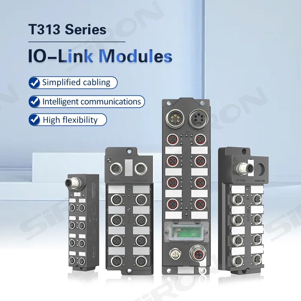 SiRON T313-1 IP67 M12 5PIN EtherCAT IO Link Master Module