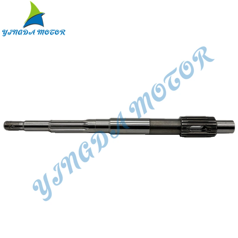 683-45611 Propeller Shaft For Yamaha Outboard Motor Powertec 9.9HP 15HP 2 Stroke 683-45611-00 Parsun F15-06070001