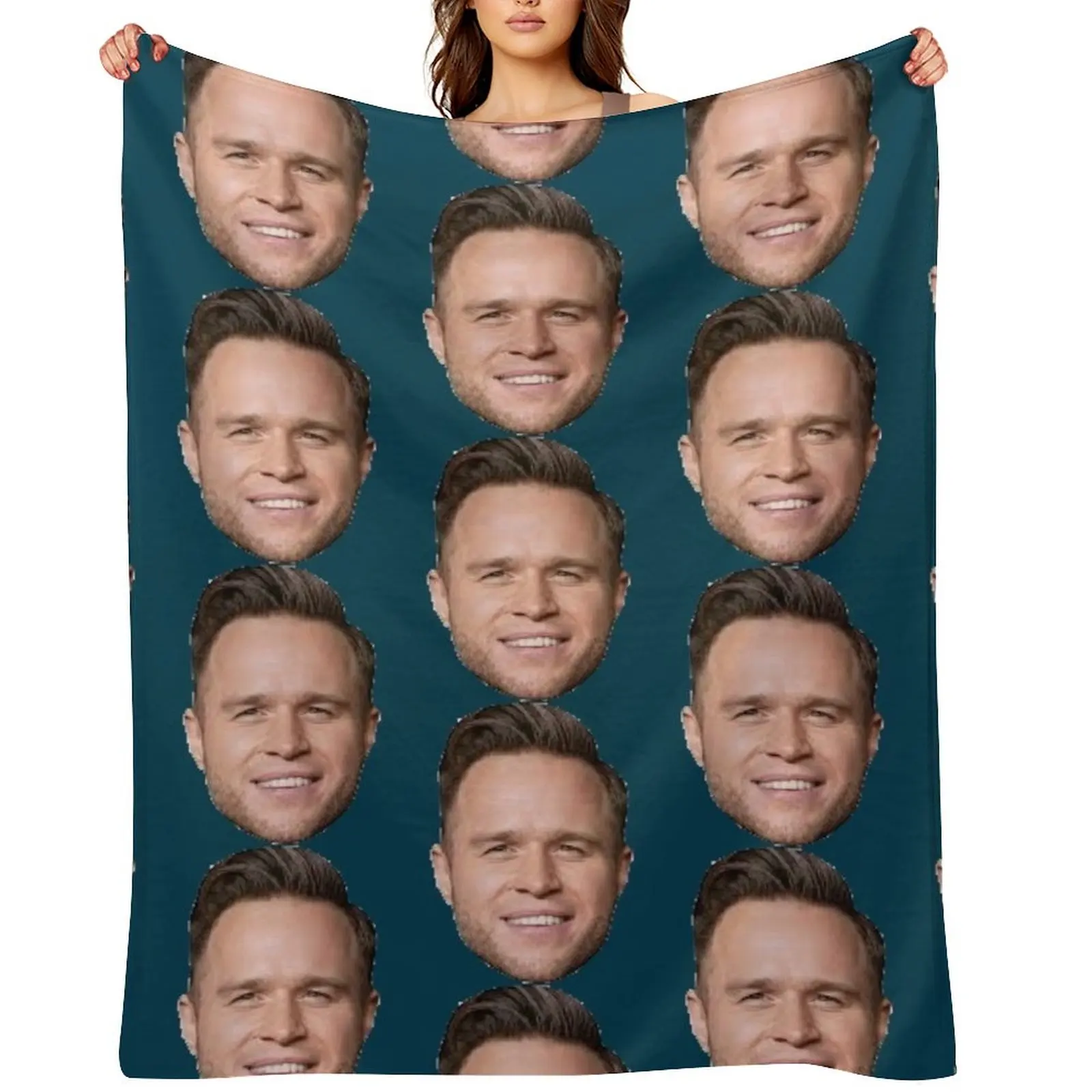 

Olly Murs a Olly Murs Throw Blanket Soft Plush Plaid for sofa for babies warm for winter Blankets