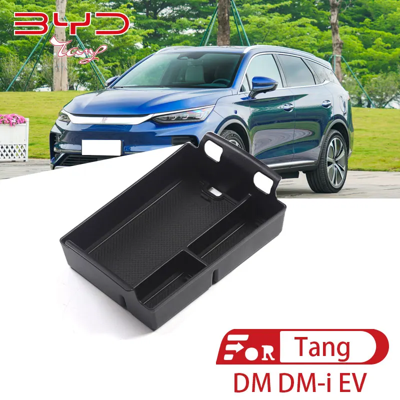 

For BYD TANG DM DM-i EV Glove Organizer Tray Frame Interior Accessories Car Center Console Armrest Storage Box Trim Cover