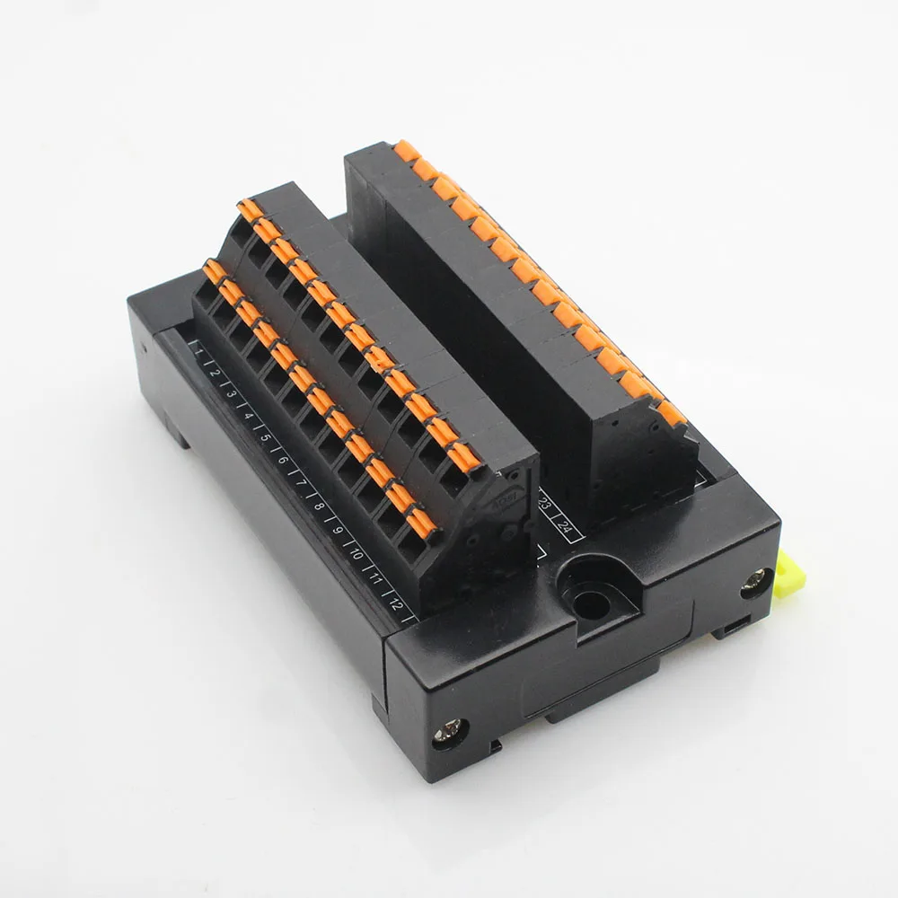 24in 24 out distribution terminal Electronic interface transfer terminal Relay Module Driver Output Amplifier PLC Board