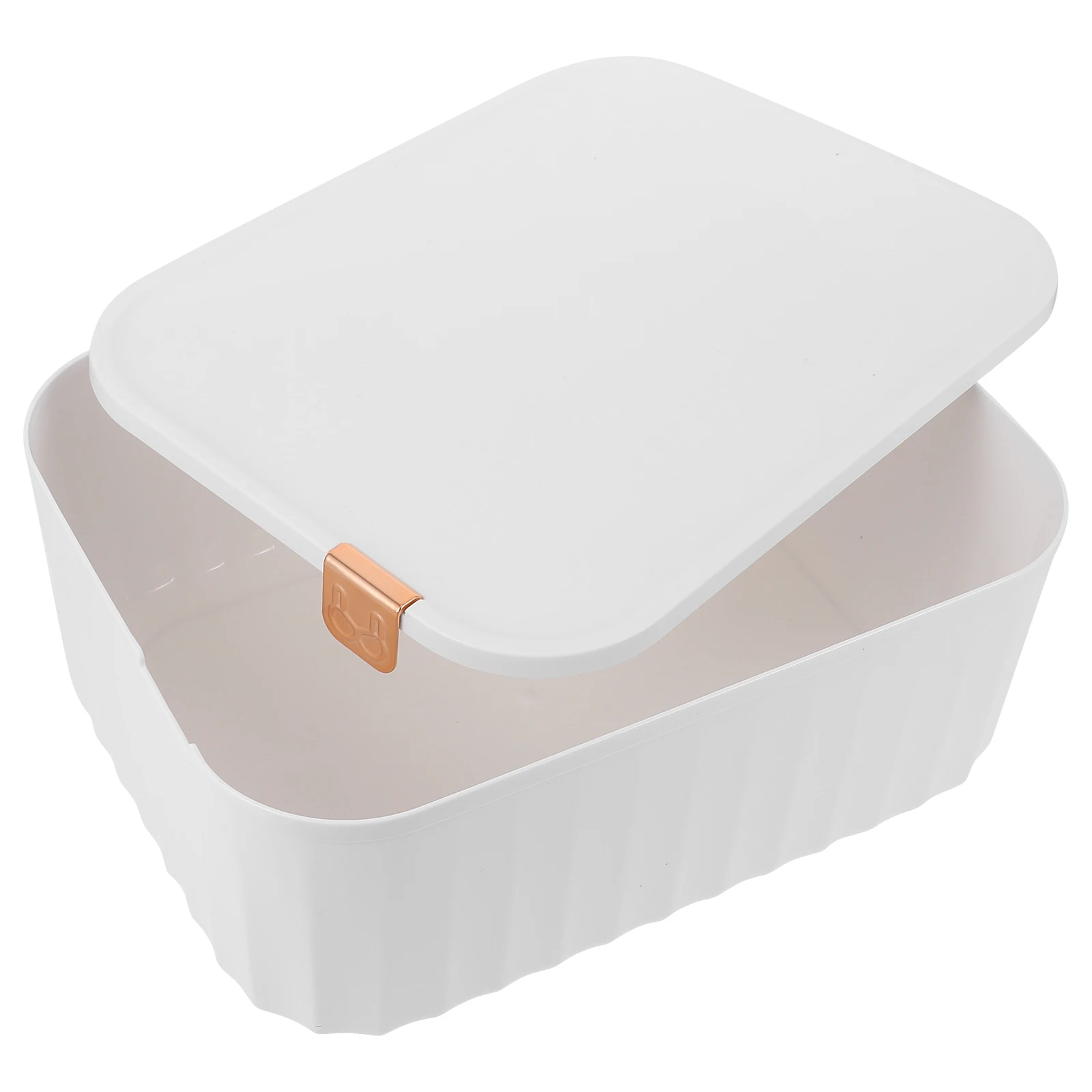 

Dust-proof Storage Box Underwear Sock Holder White No Partition Material Fade Resistant Wardrobe Organizer Small Clothes