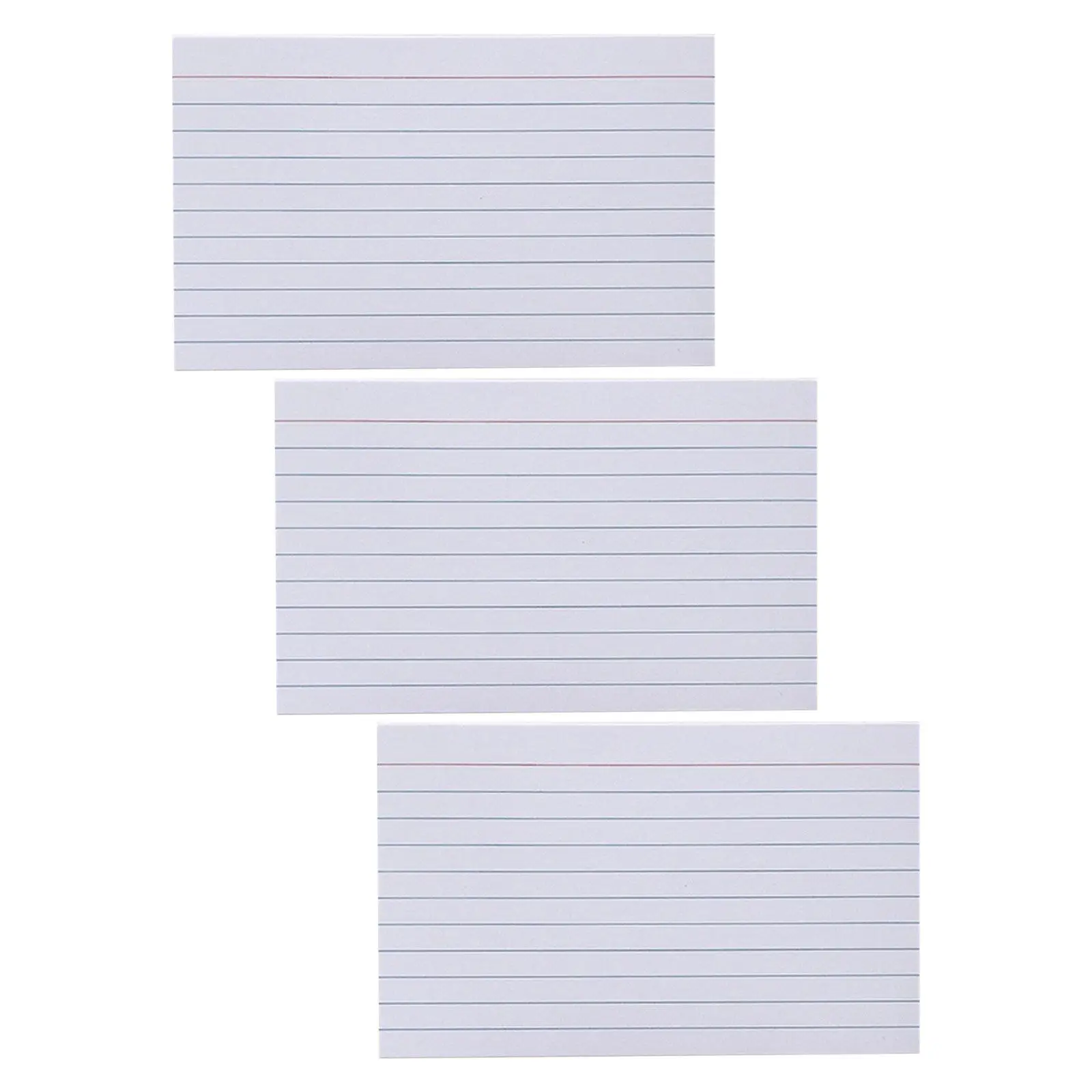 600Pcs Index Cards Double Sided Ruled Oxford Mini Flashcards for Study School Office Notes Organized Writing Memory Aids