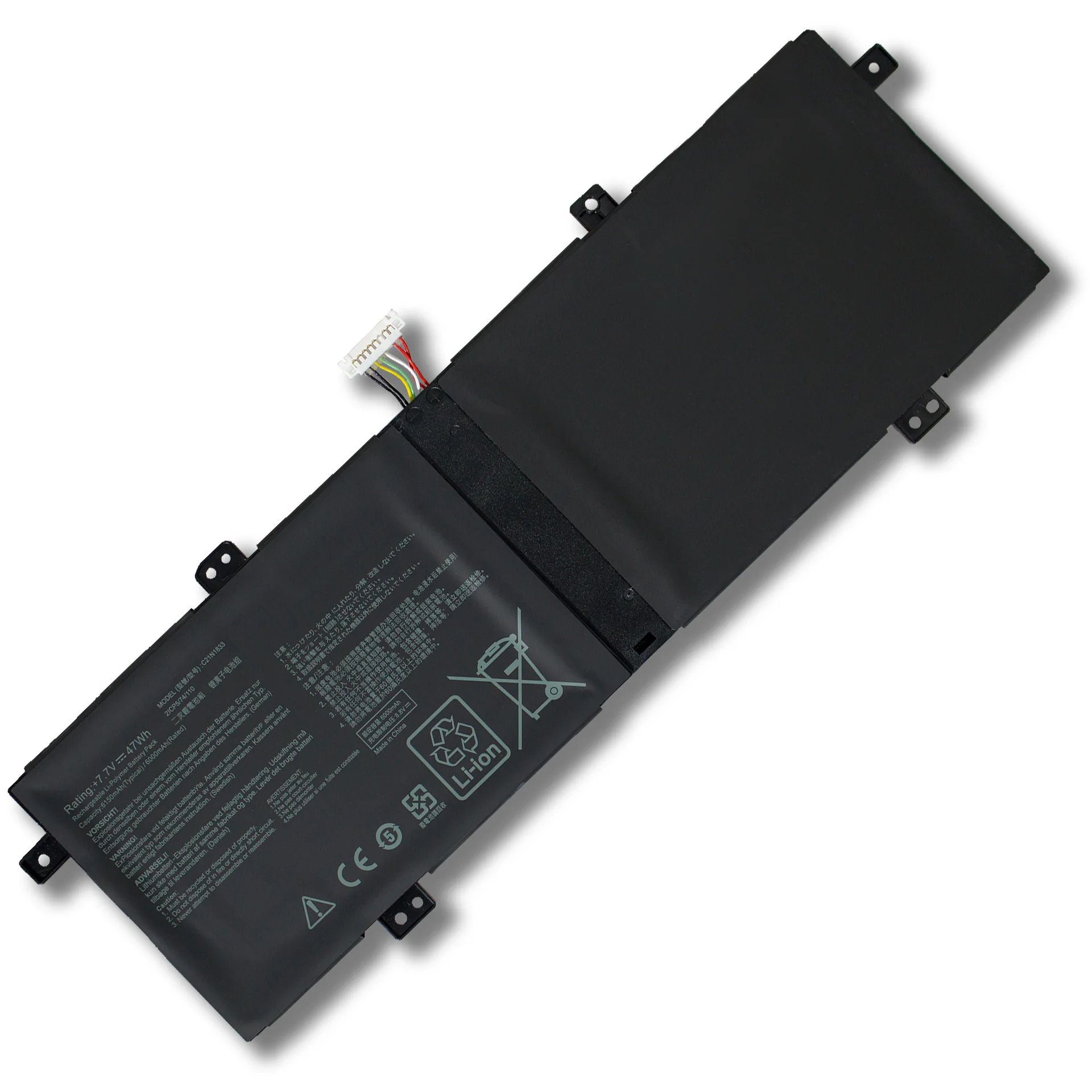 C21N1833 استبدال بطارية الكمبيوتر المحمول ل Asus VivoBook S14 S431 S431F S431FA S431FL UM431DA-AM006T U4500F/U BX431FA/L X431FL