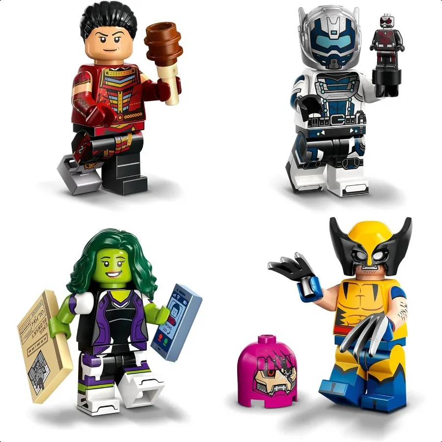 71039 Série 2 Mini figurines 1 sur 12 emblématiques + personnages à collectionner dans chaque sac comprend Woerine Hawkeye SheHulk Echo et plus