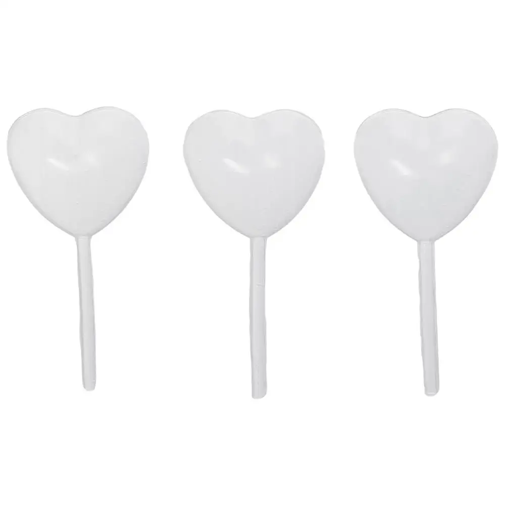 

50pcs Disposable Heart Shape Transparent Liquid Dropper 4ml Liquid Transfer Pipettes Pasteur Pipette Student School Supplies