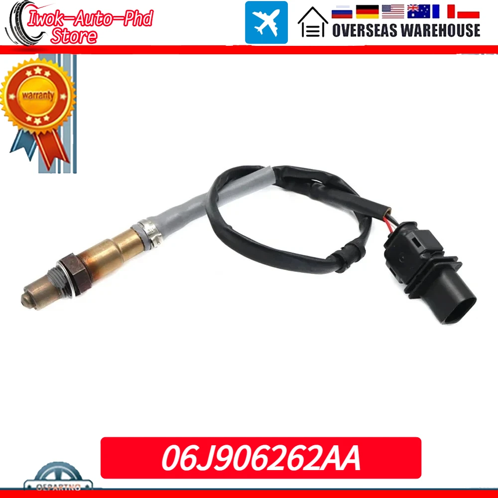 

Датчик кислорода (лямбда-зонд) 06J906262AA для AUDI A3 A4 A6 Q7 R8 RS4 TT A3 Quattro TT Quattro, PORSCHE 911 CAYENNE, VOLKSWAGEN