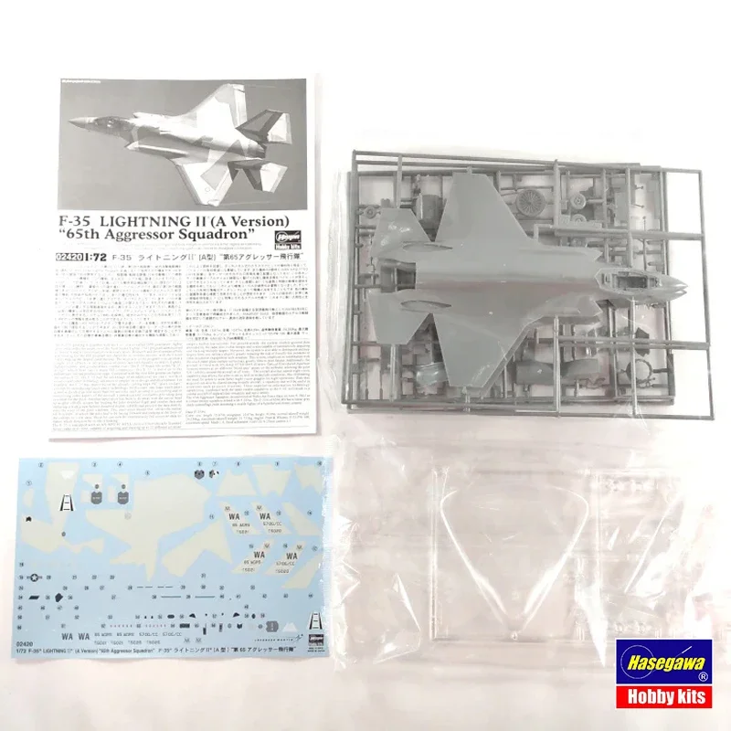 Hasegawa Kit de modelo de avión ensamblado 02420 F-35 LIGHTNING II Fighter 1/72