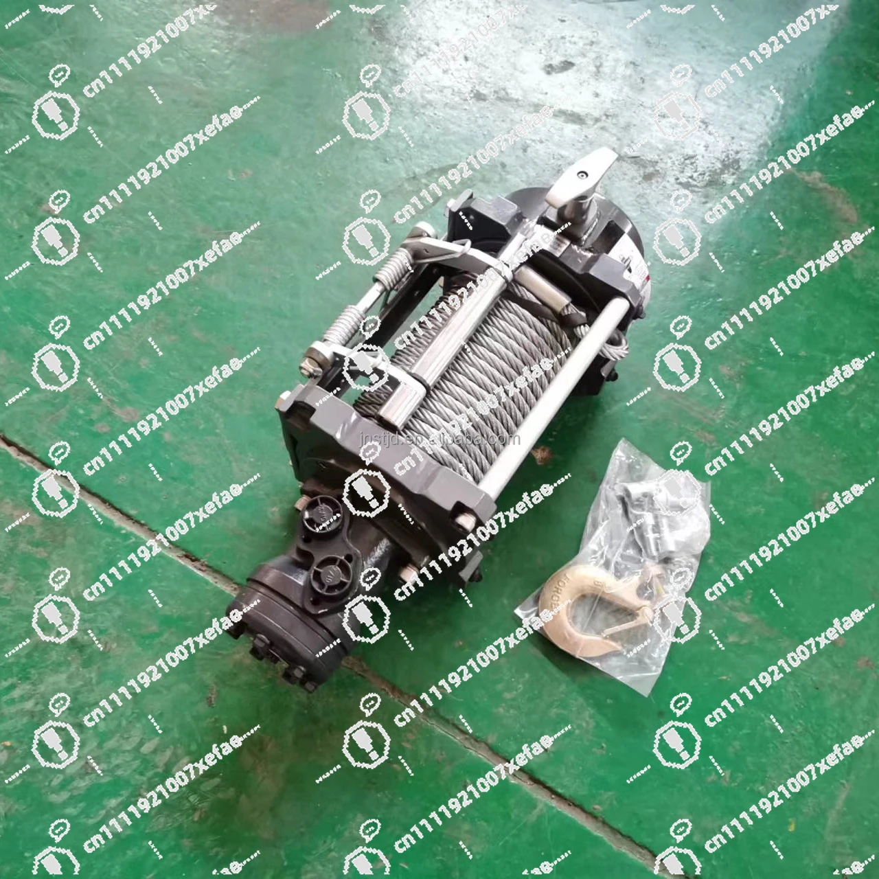 12V Hydraulic Portable Winch for SUV with 30m Rope