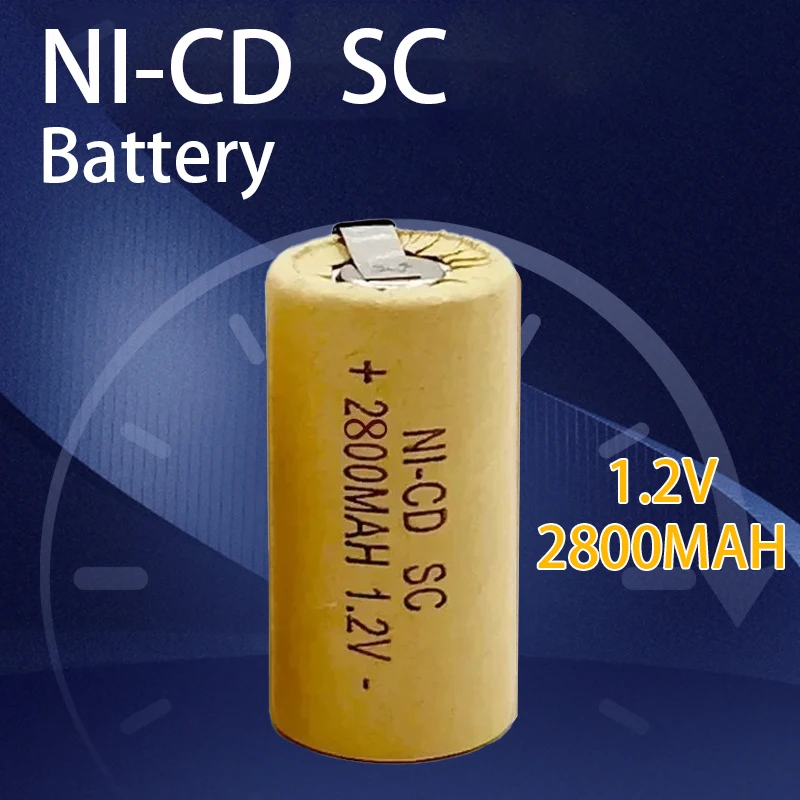 NI-CD Battery SC Batteries 2800mAh 1.2V for Screwdriver Drill SC Battery