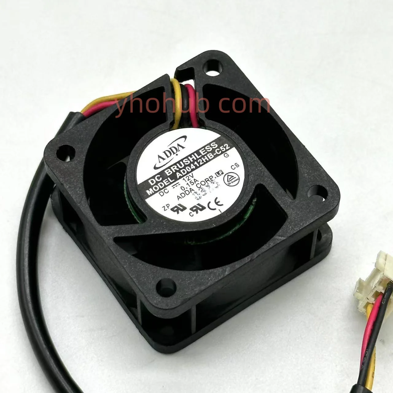 

ADDA AD0412HB-C52 DC 12V 0.15A 40x40x20mm Server Cooling Fan