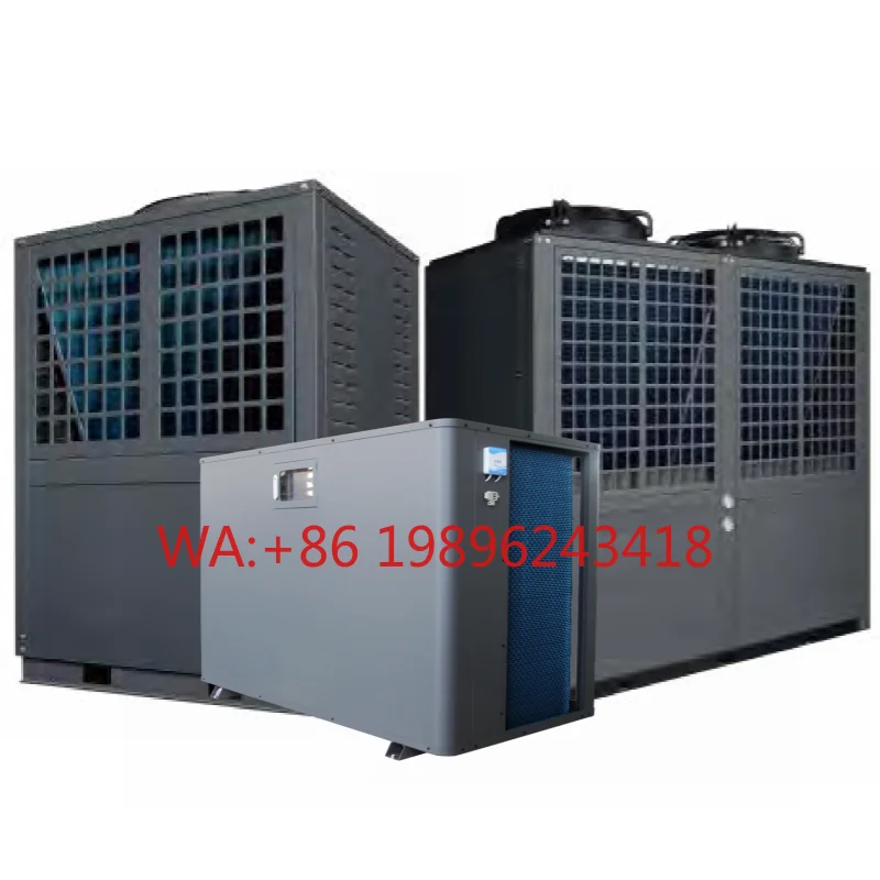 

Инверторный тепловой насос для бассейнов на зеленом газе R32, 70/103/136 кВт, 380В, 3 фазы, с управлением по Wi-Fi через приложение, для нагрева воды воздух-вода