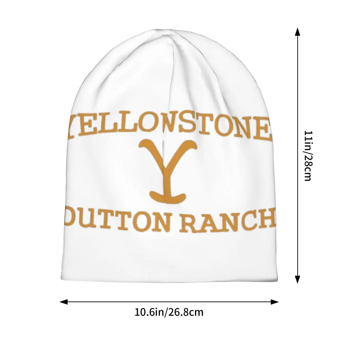 Yellowstone Quick Dry Dutton Ranch Warm Knitted Cap Hip Hop Bonnet Hat Autumn Winter Outdoor Beanies Hats for Unisex Adult