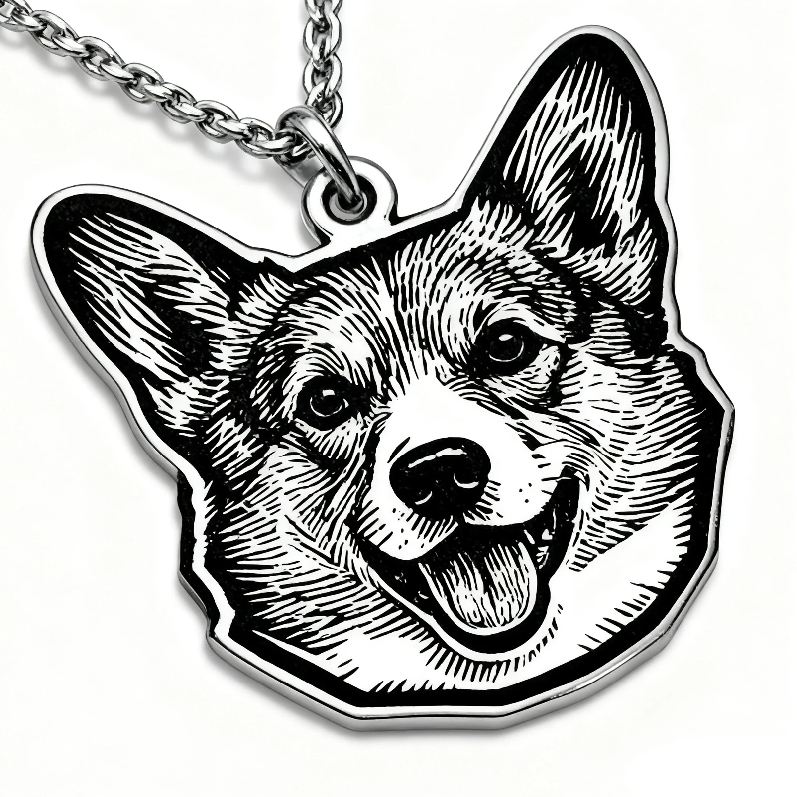 

Lemegeton индивидуальное ожерелье с фотографией домашнего животного, подвеска в виде кошки и собаки, персонализированные ювелирные изделия из нержавеющей стали, милое ожерелье для домашнего животного, семейные подарки на память