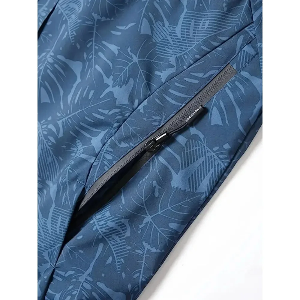 2025 Men's Casual Waterproof Windbreaker Jacket Full Zip Up Hooded Shell Outdoor Hiking Coat For Autumn Plus Size