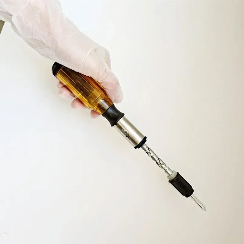 Forward-reverse Pressing Ratchet Semi-automatic Screwdriver Quick Speed-up Hand-pressed Screwdriver