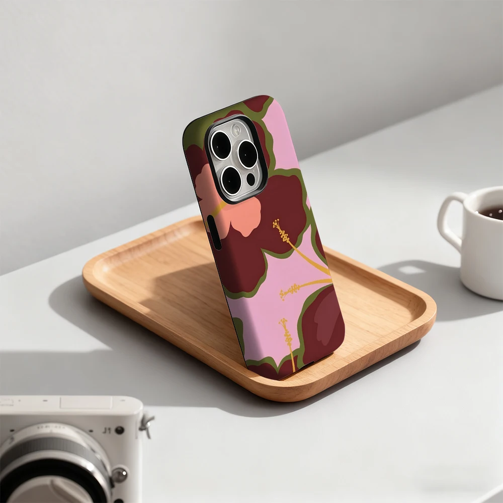 حافظة لهاتف آيفون 17 16 15 14 13 12 11 X XS XR XSMAX 7 8 Air Pro Max Plus غطاء خلفي فاخر بطبقة مزدوجة