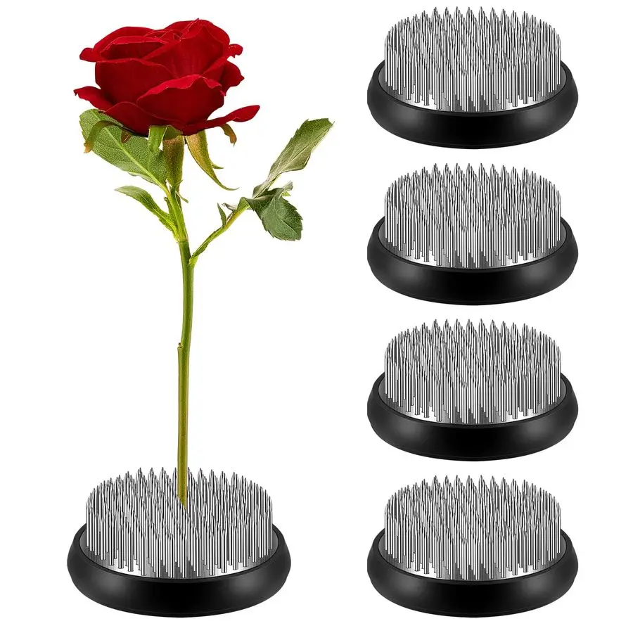 

Набор из 2-х металлических кензанов Willbond (2 дюйма) для флористики, круглые, для аранжировки цветов, держатели для цветов, для Дня матери, для рукоделия