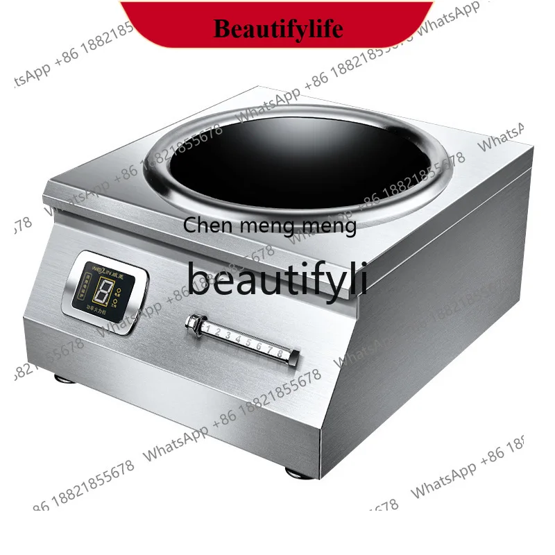 

AB02 Induction Cooker Commercial Flat Concave High Power Hotel Restaurant Kitchen 8000W Magnetic Control