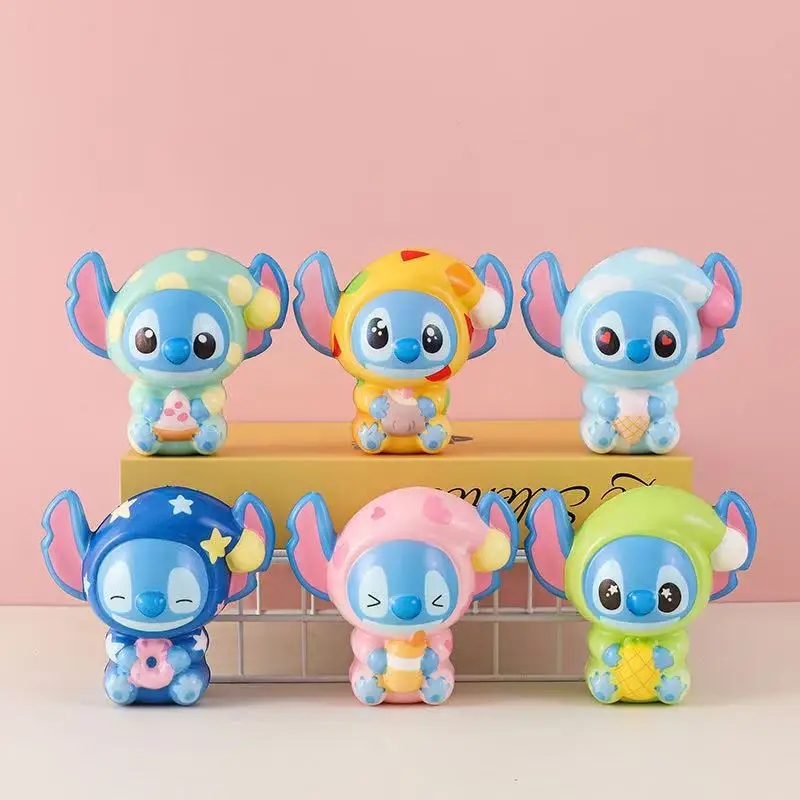

Stitch Disney Squishy Toy Kids Kawaii Stress Reliever Toys New Children Fidget Doll Adult Office Release Emotions Accessory Gift