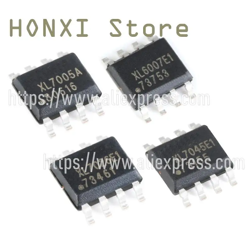 10PCS XL7005AE1 XL6001E1 XL6003E1 XL6007E1 XL6013E1 XL7026E1 XL7045E1 SOP-8 Power management chip